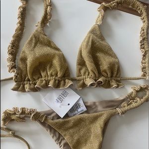 Kai Lani gold bikini S